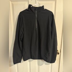 NikeFIT THERMA black fleece quarter zip